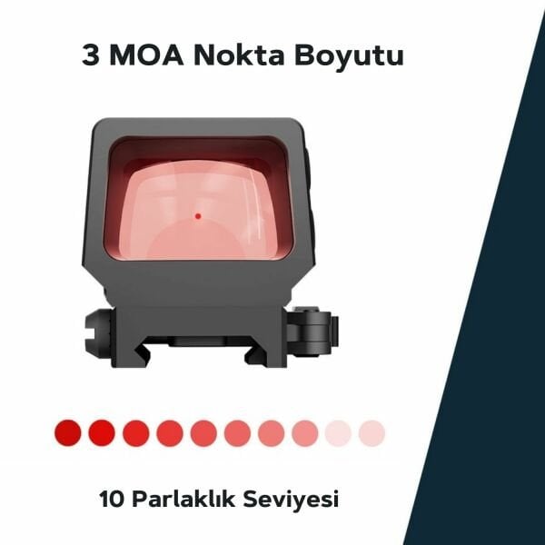 Vector Optics FRENZY PLUS 1X22X32 SMR SOLAR MultiReticle Reddot Nişangah