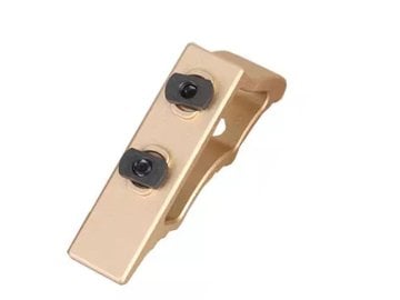 ISG CNC M-LOK Angled Grip Tutacak - Gold (Altın Rengi)