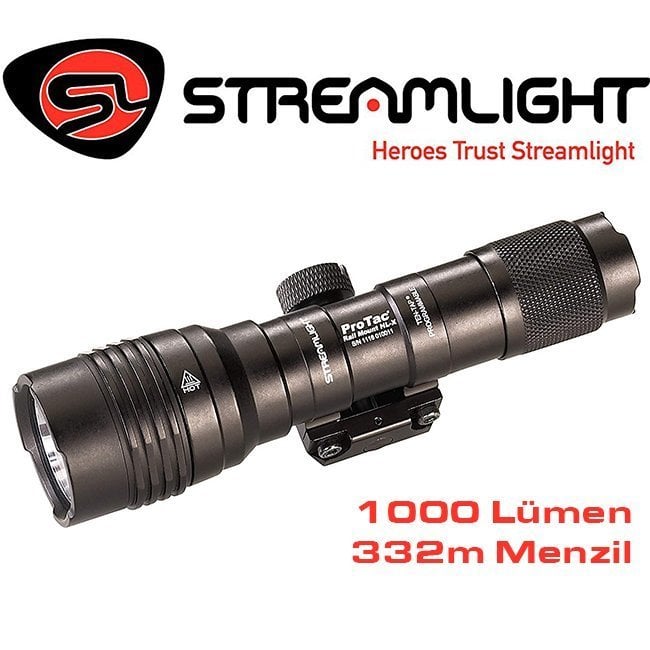PROTAC HL-X Profesyonel Taktik Tüfek Feneri | Streamlight | Tüfek