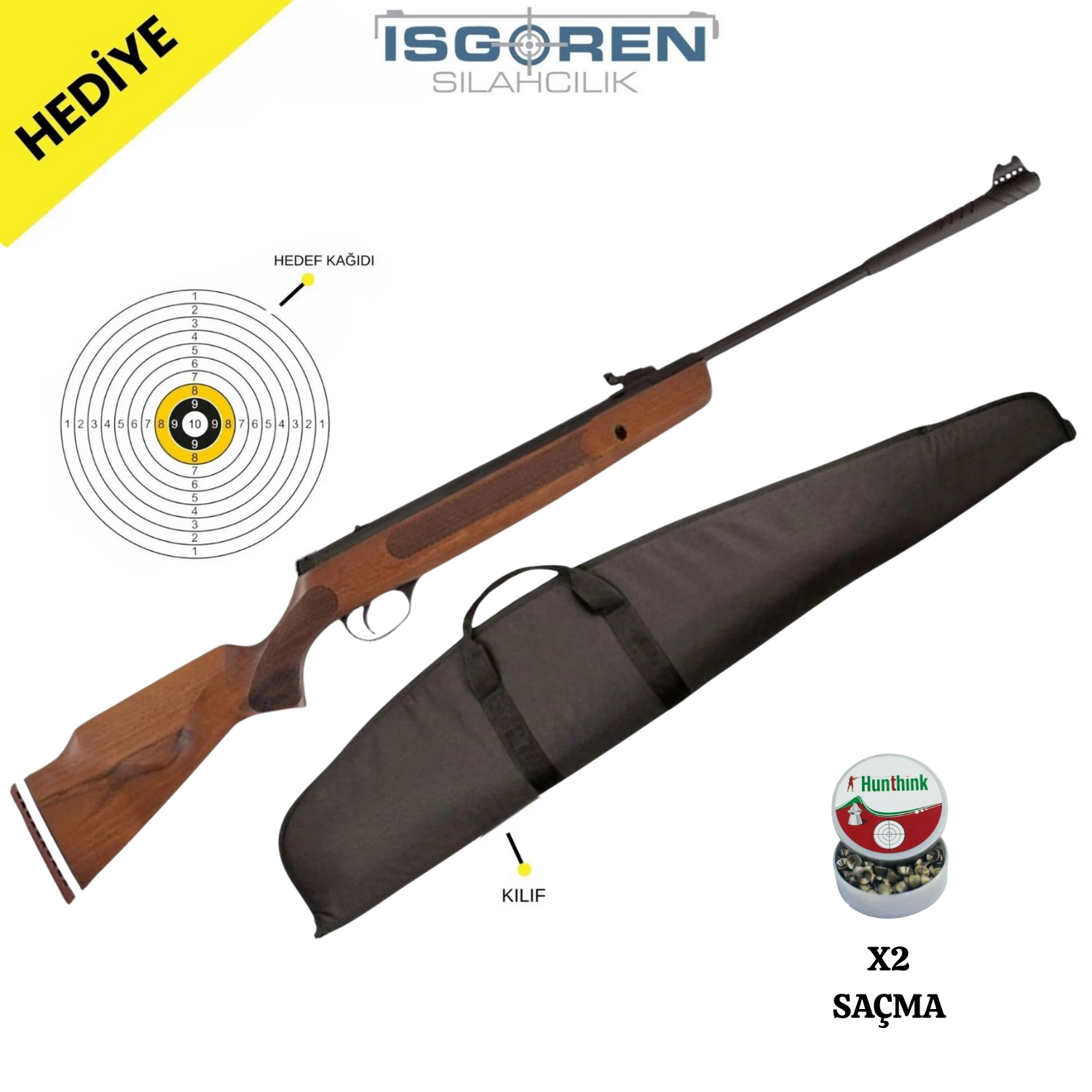 Hatsan Striker 1000X W 5.5mm Havalı Tüfek