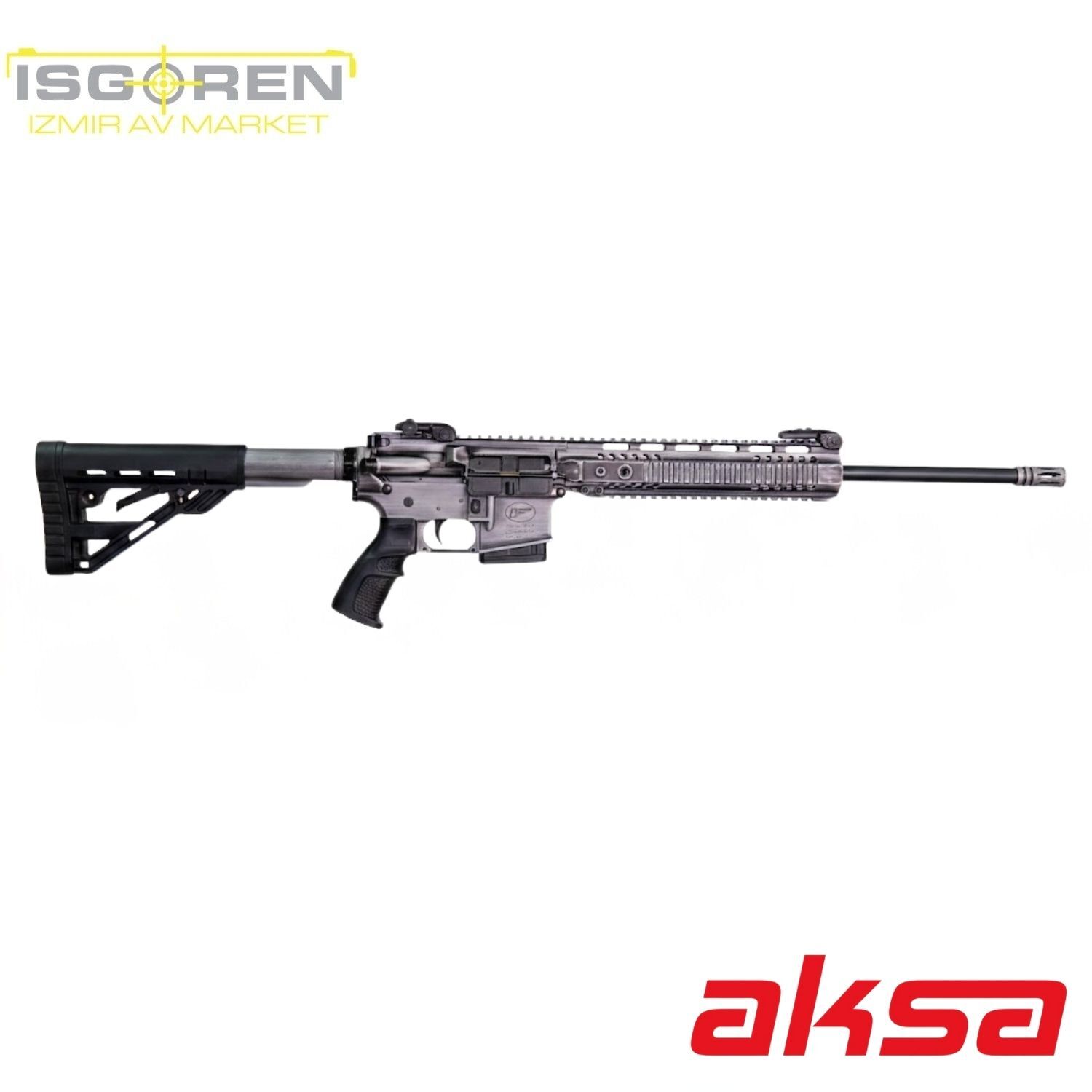 AKSA CROSSFİRE T-14 36 KALİBRE GRİ ESKİTME YARI OTOMATİK AV TÜFEĞİ