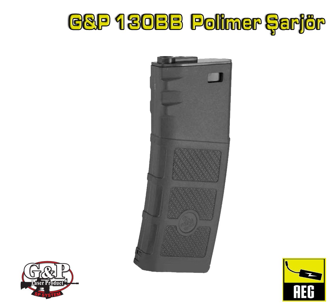 G&P 130BB  M4 M16 v2 Standart Polimer Şarjör