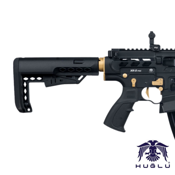 HUĞLU XR8 PRO 12 CAL.OTO.ŞARJÖRLÜ GOLD YİVSİZ AV TÜFEĞİ