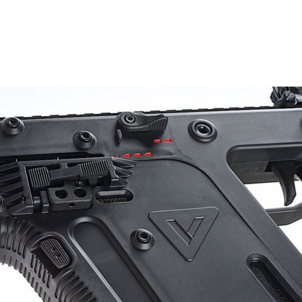 KRYTAC Kriss Vector SMG Mock Susturuculu Siyah AEG Airsoft Tüfek