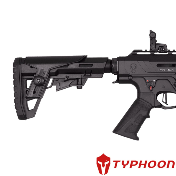 TYPHOON F12 SIYAH 12CAL 51CM ŞARJÖRLÜ YİVSİZ YARI OTOMATIK AV TÜFEĞİ