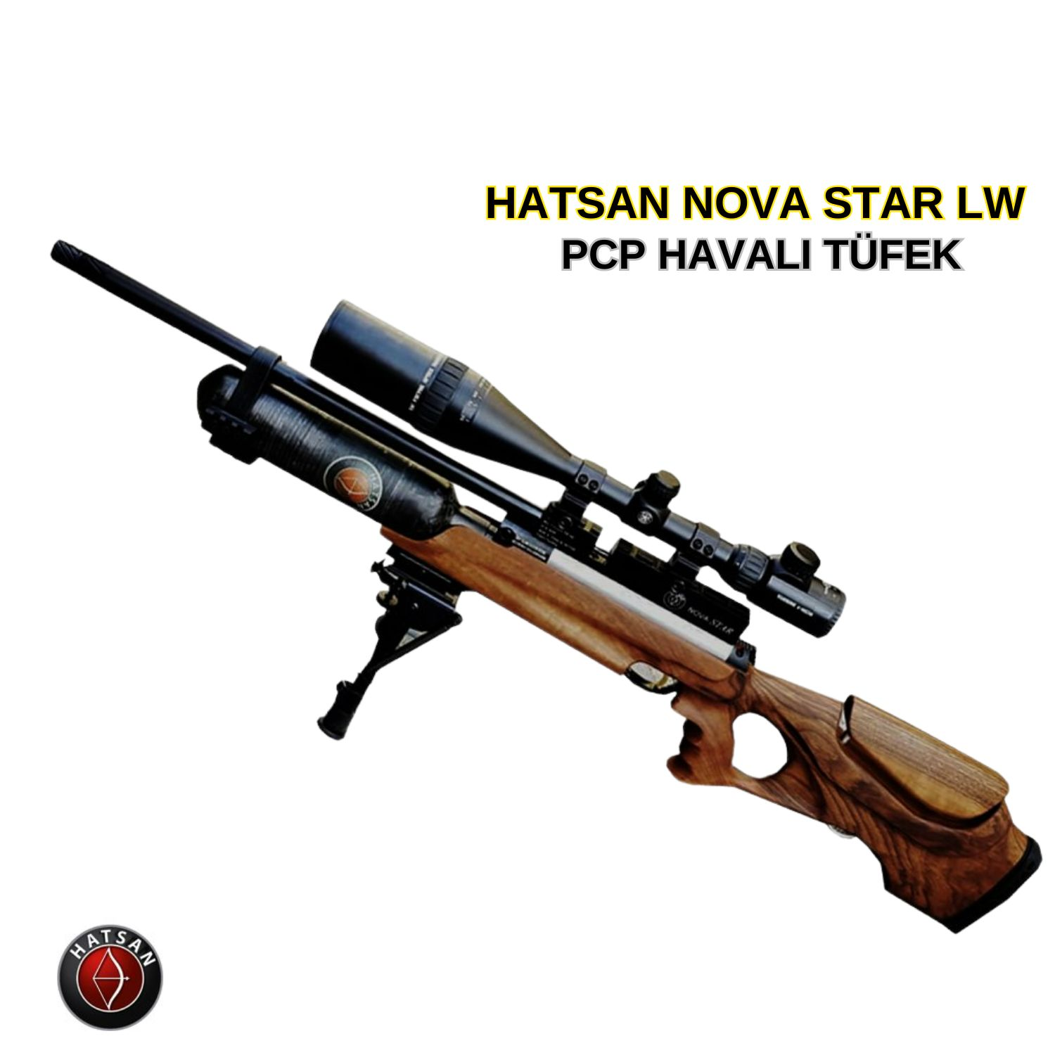 HATSAN NOVA STAR LW Ağaç 5.5mm PCP Havalı Tüfek