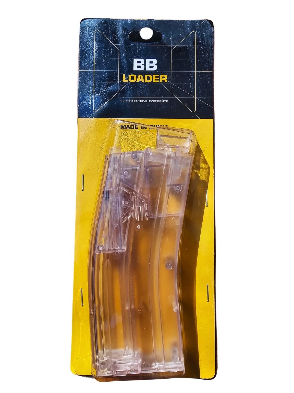 WoSport EX0401-L 500rd Büyük BB Loader Hızlı Yükleyici Şeffaf