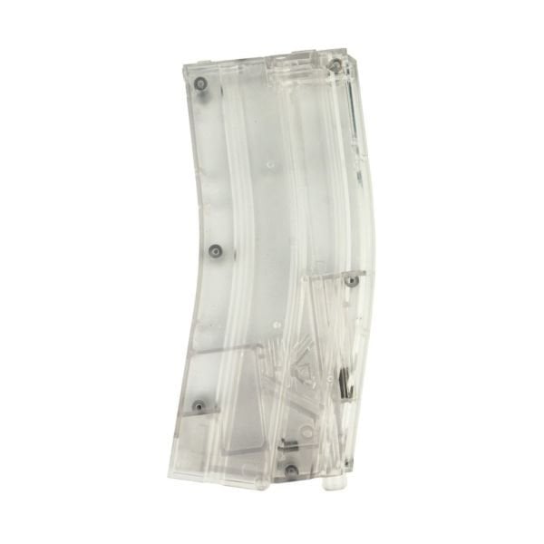WoSport EX0401-L 500rd Büyük BB Loader Hızlı Yükleyici Şeffaf