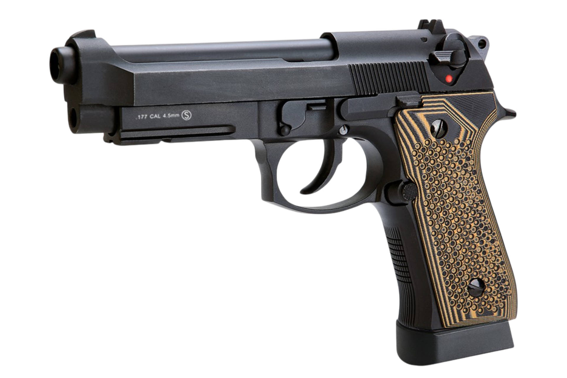 KLI BERETTA KL92 SIYAH (G10 Grip) CO2 BLOWBACK 4.5mm HAVALI TABANCA