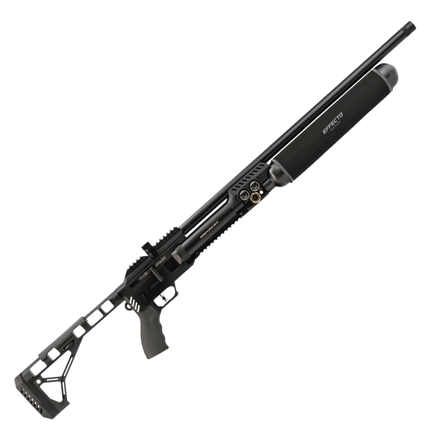 Huğlu Effecto Spark CR 700 6.35mm .25cal 60CM Siyah Havalı Tüfek