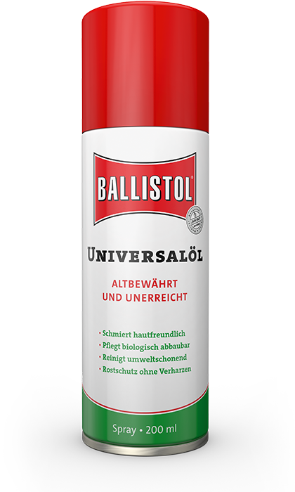 BALLISTOL Universal Çok Amaçlı Doğal Bakım Temizlik Sprey Yağı 200 ml.