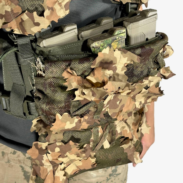 KMCS Taktik Kamuflaj Şarjör Cebi Chest Rig Cover - Next Gen Brown