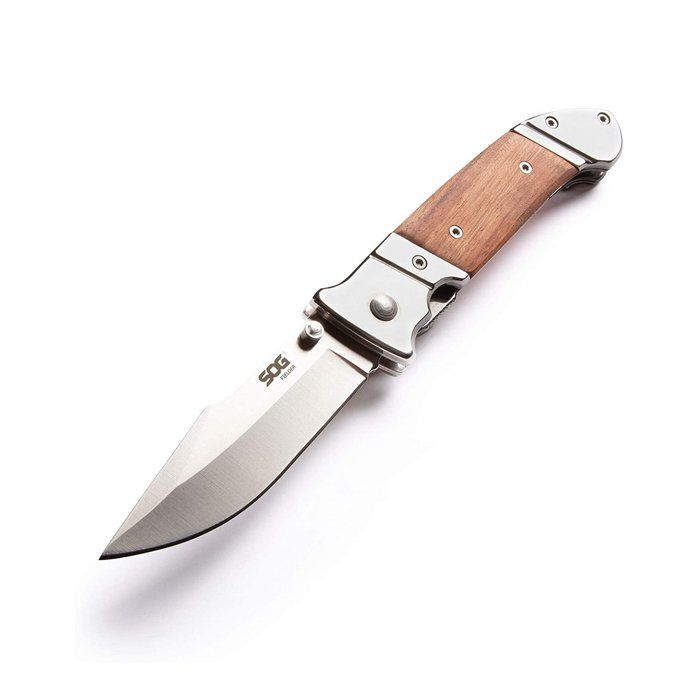 SOG FF-30 Fielder Ahşap Saplı Çakı