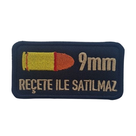 REÇETE İLE SATILMAZ TACTICAL PATCH-SARI-TAN SİYAH