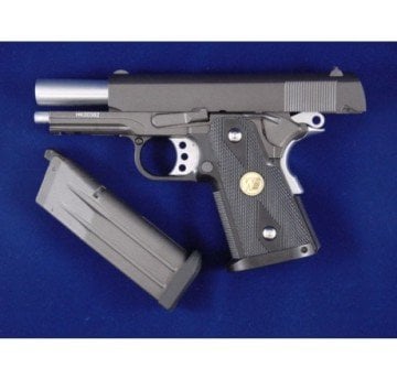WE Hi-capa .45 A Full Metal Airsoft GBB Tabanca - Siyah