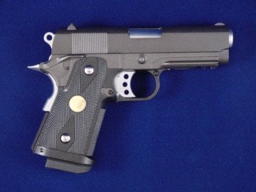 WE Hi-capa .45 A Full Metal Airsoft GBB Tabanca - Siyah