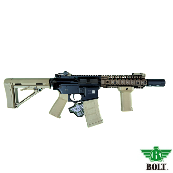 DANIEL DEFENSE DDM4 DAGGER 7'' BRSS EBB AEG - LITE-S VERSION / TAN EMG BOLT