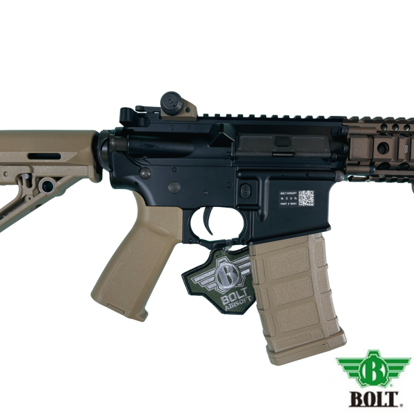 DANIEL DEFENSE DDM4 DAGGER 7'' BRSS EBB AEG - LITE-S VERSION / TAN EMG BOLT