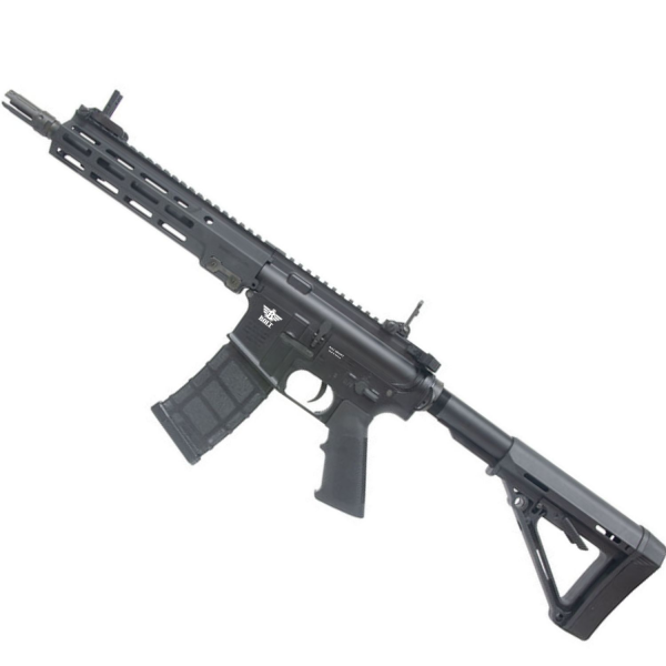 BOLT Daniel Defense B4 MK16 URG-U 9'' Gerçekçi Tepmeli Siyah AEG Airsoft Tüfek