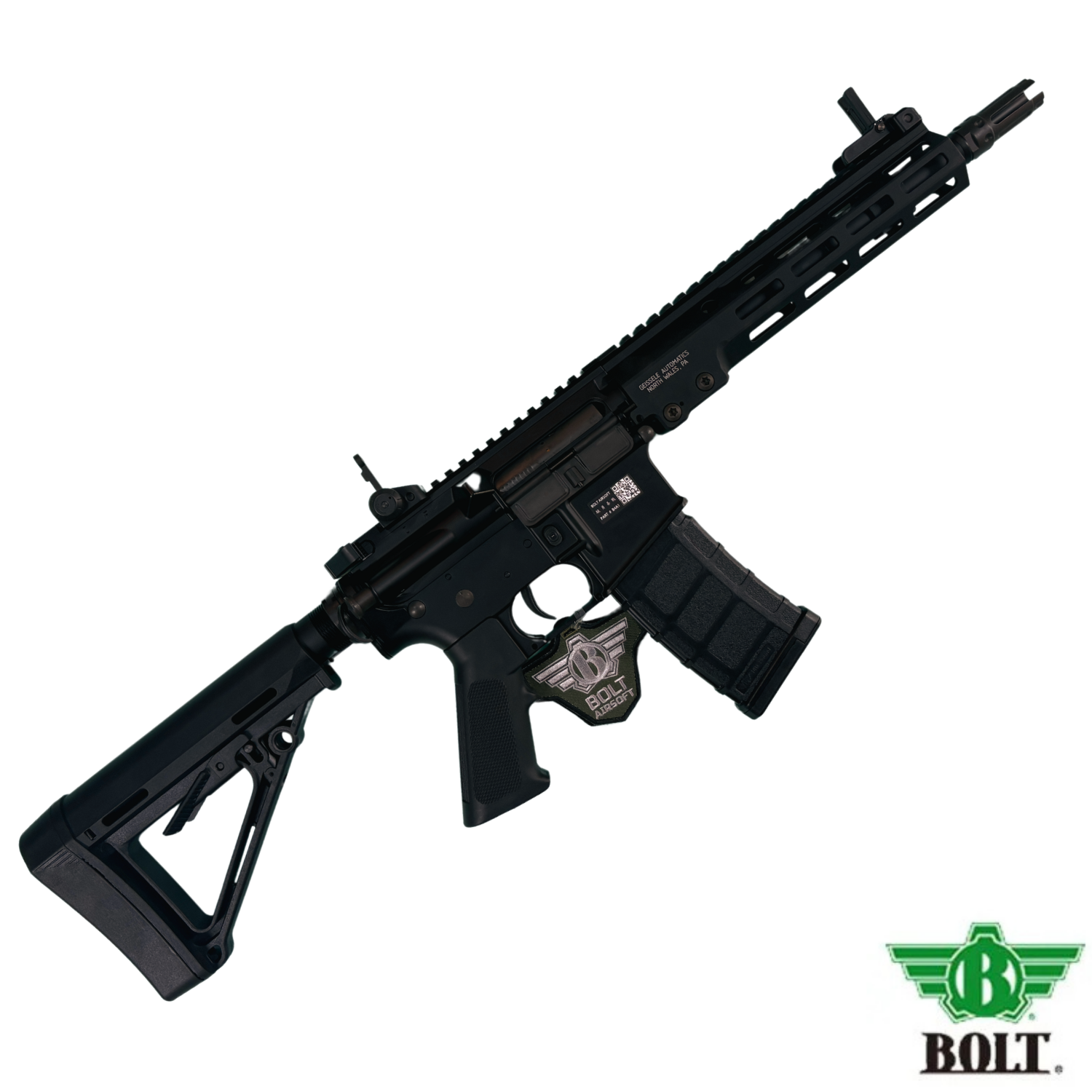 BOLT DANIEL DEFENSE B4 MK16 URG-U 9' SIYAH Gerçek Tepmeli Airsoft Tüfek