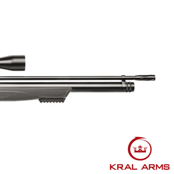 KRAL ARMS PUNCHER NISH S Siyah 5.5mm PCP Havalı Tüfek