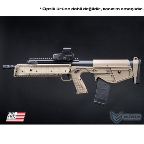 EMG / Kel-Tec Lisanslı RDB17 AEG Airsoft Bullpup Tüfek (Renk: Tan)