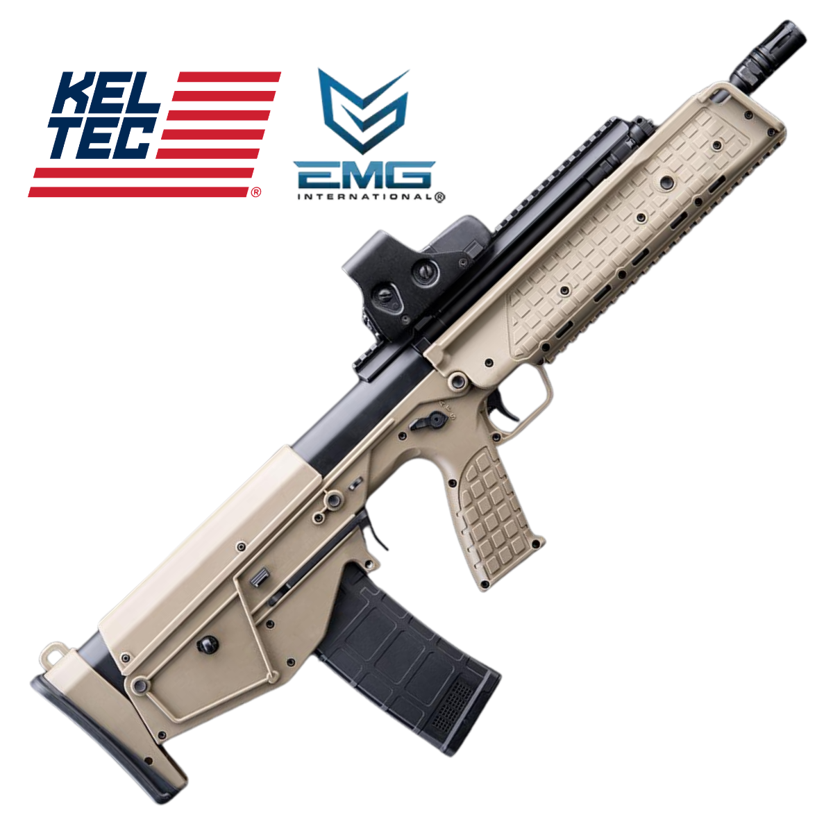 EMG x KelTec RDB17 Bullpup Tan Airsoft AEG Tüfek – ARES 24448