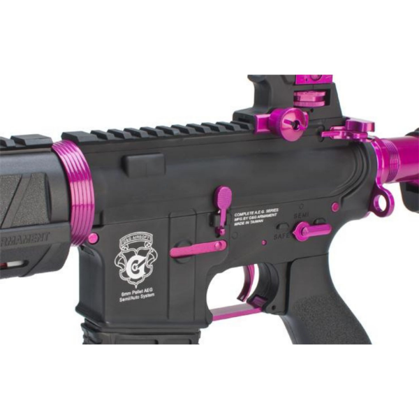 G&G GR4 G26 Black Pink AEG Airsoft Tüfek