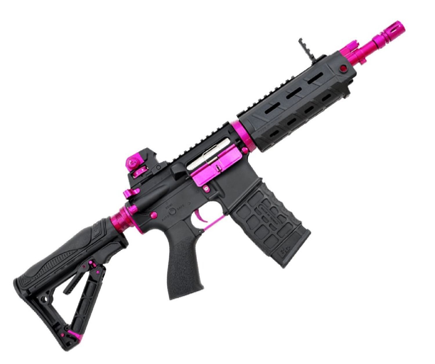 G&G GR4 G26 Black Pink AEG Airsoft Tüfek