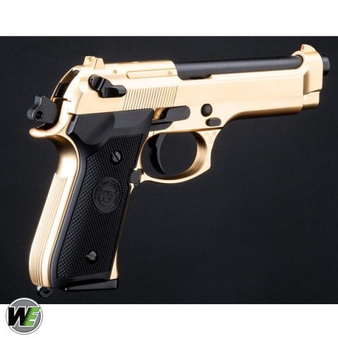 WE ''Bling'' Special GOLD Edition M9 PTP GBB Airsoft Tabanca