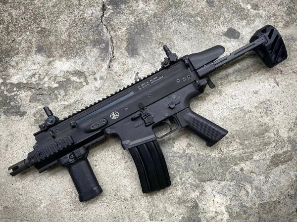 FN Herstal-Licensed SCAR-SC Compact Airsoft PDW B.R.S.S. AEG SIYAH  BOLT