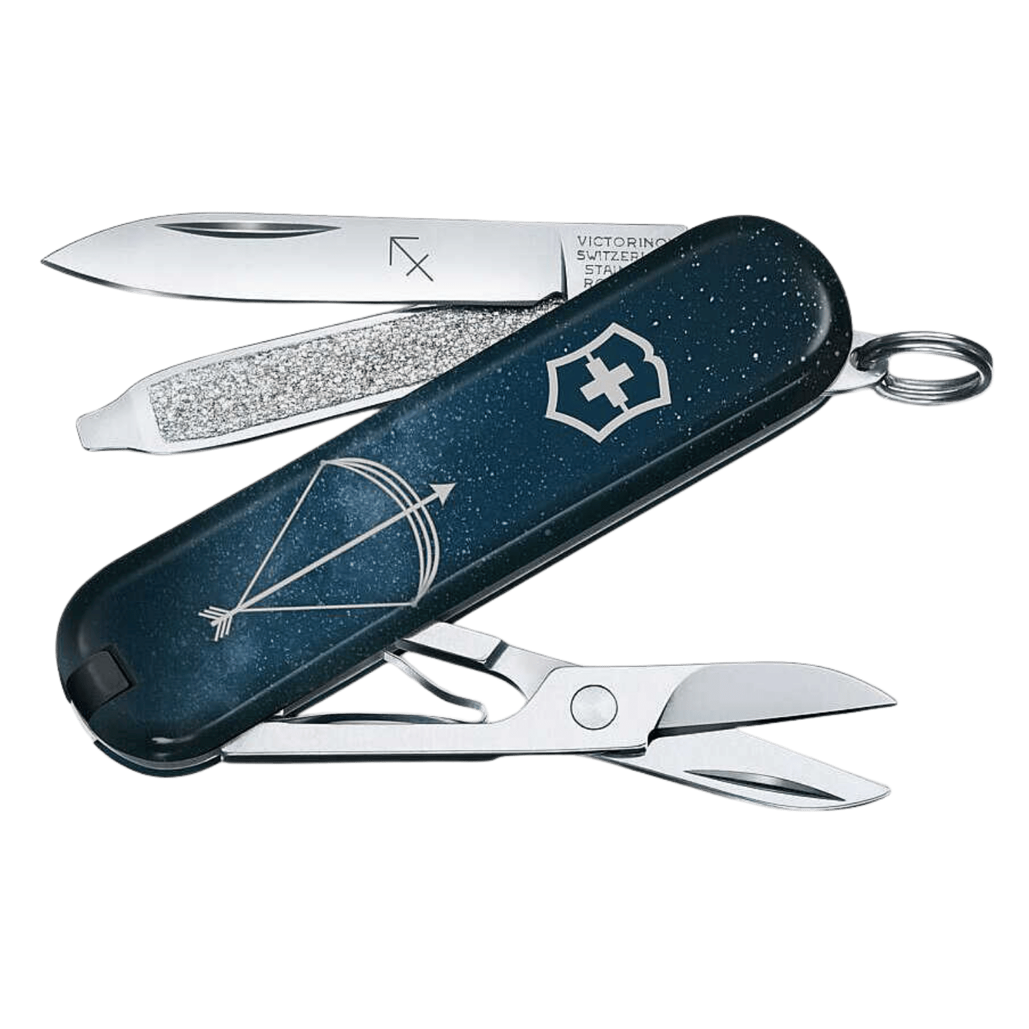 Victorinox 0.6223.2SAG Classic SD Zodiac Signs 58mm Çakı, Yay Burcu