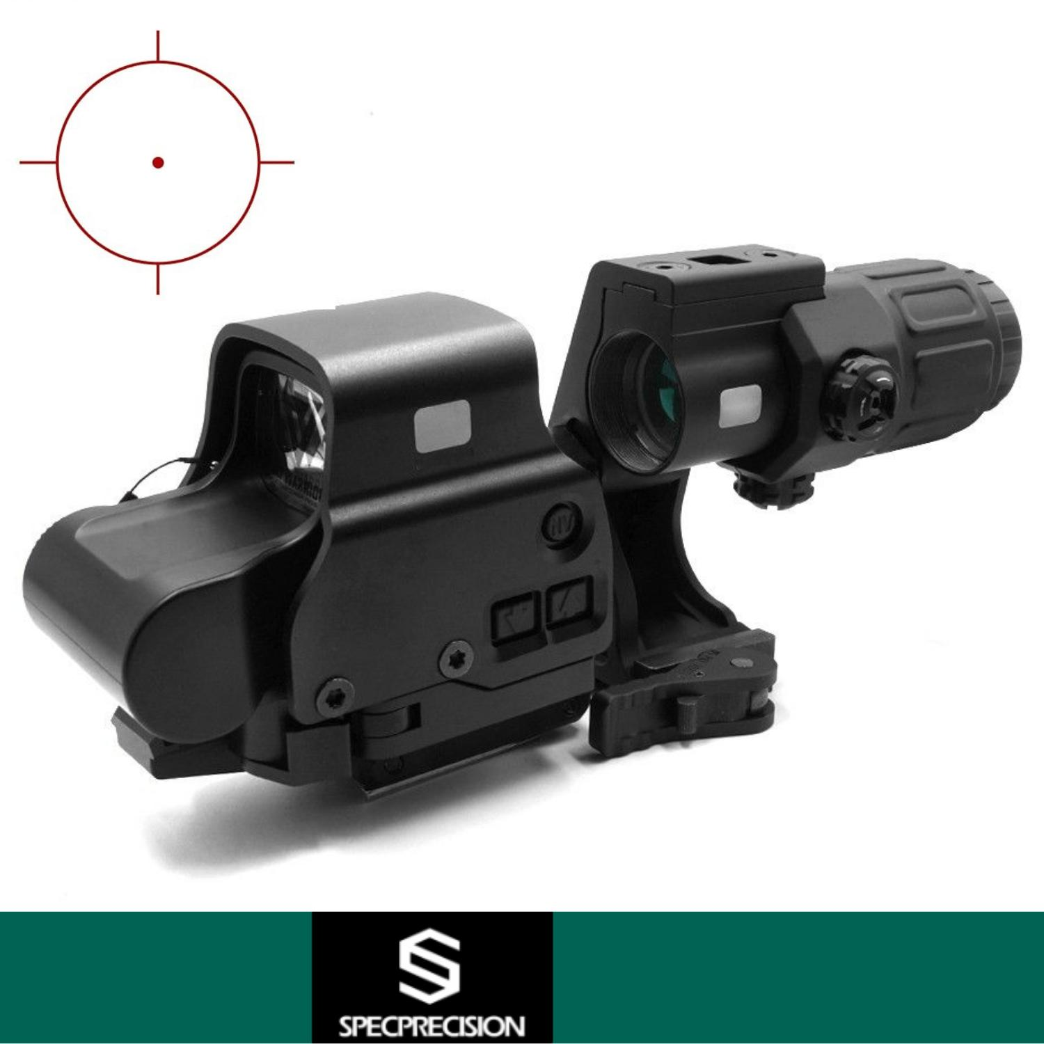 Holy Warrior EOT S1 Exps3.0 558 RedDot & EOT G33 FTC 4PS Black & Fast Riser Mount COMBO SET