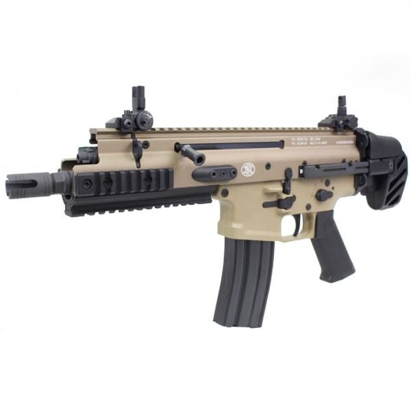 BOLT FN Herstal Licensed SCAR-SC Compact PDW B.R.S.S. Tan AEG Airsoft Tüfek
