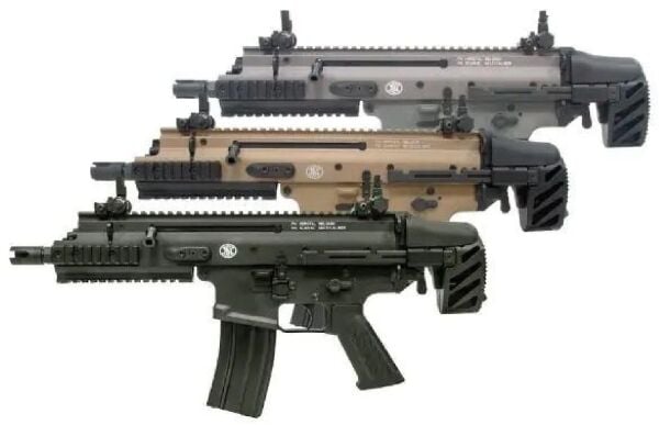 BOLT FN Herstal-Licensed SCAR-SC Compact PDW B.R.S.S. Grey AEG Airsoft Tüfek