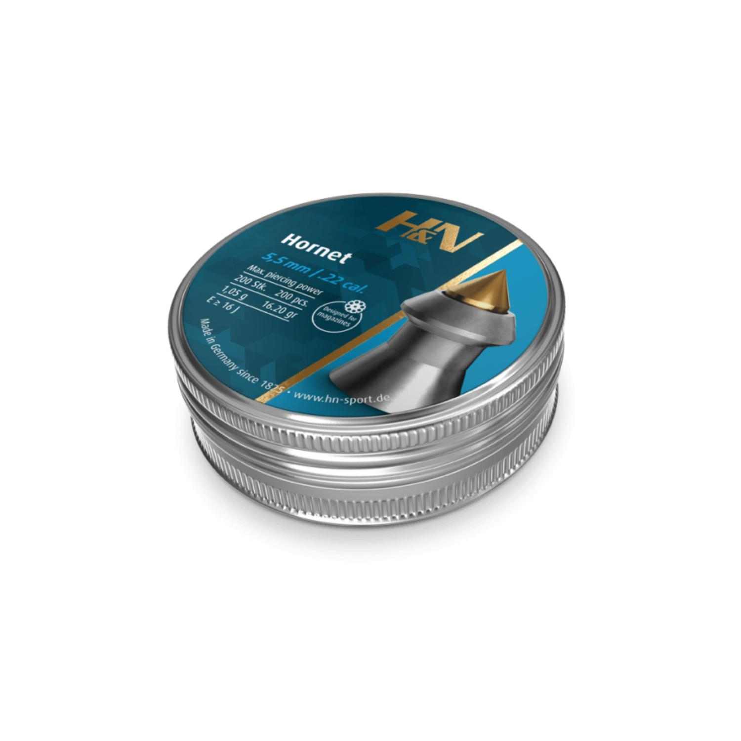 H&N Hornet 5,50mm 16.20gr 200'lü Havalı Saçma