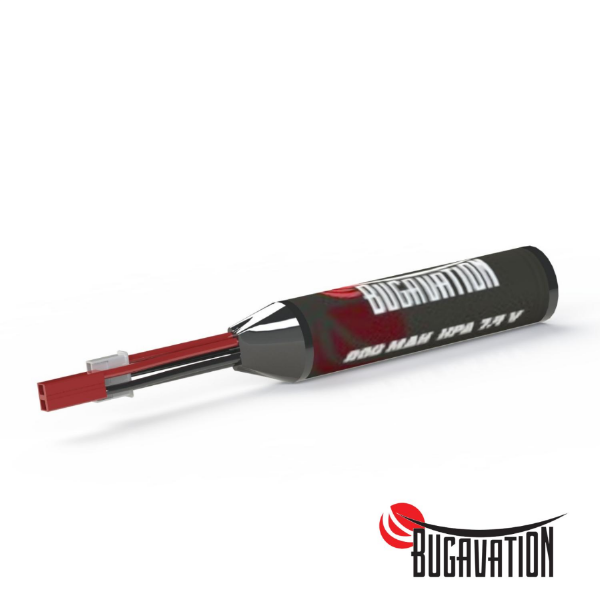 Bugavation 7.4V 800mAh Lityum Iyon Çubuk Airsoft HPA Pil JST