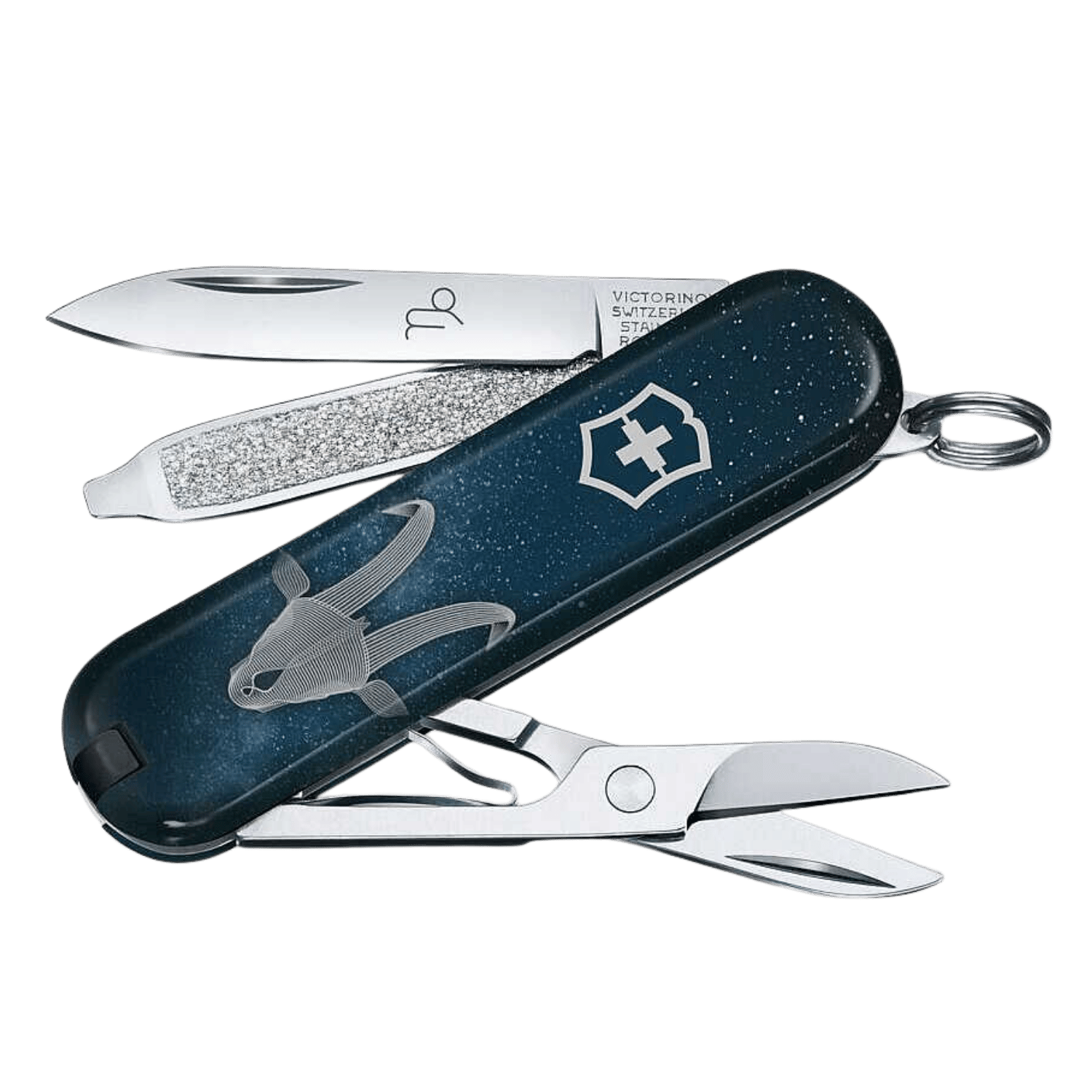 Victorinox 0.6223.2CAP Classic SD Zodiac Signs 58mm Çakı, Oğlak Burcu