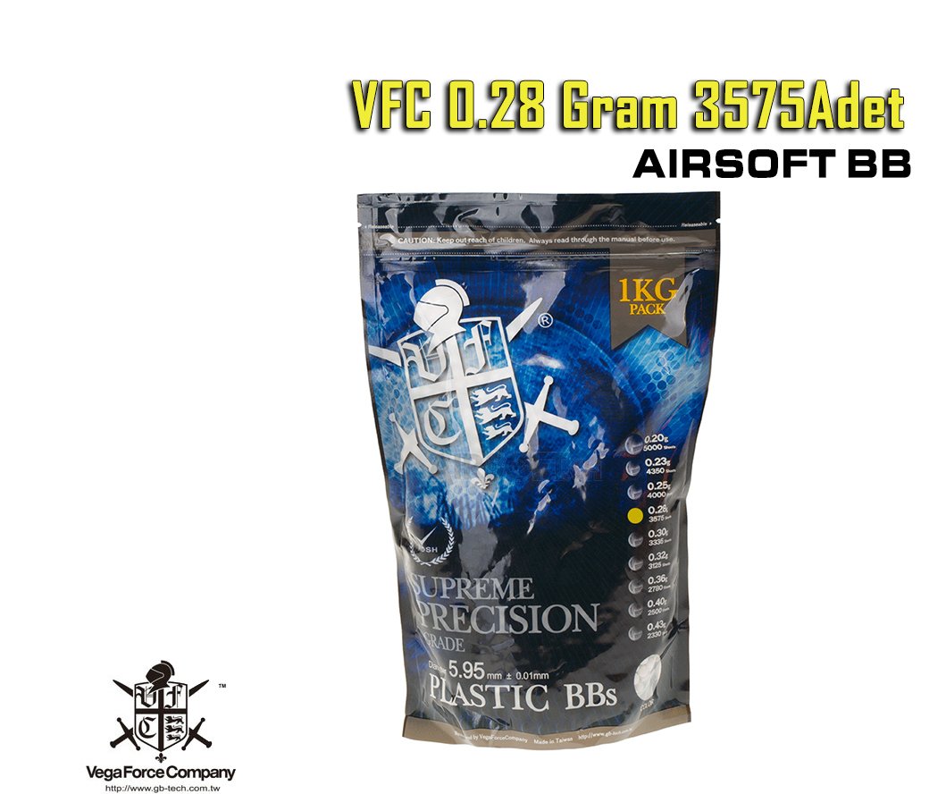 VFC 0.28 Gram AIRSOFT BB 3575Adet