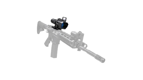 NcSTAR Advance Dual OptiK SIYAH 3-9x42 Dürbün & Flip Up Red Dot