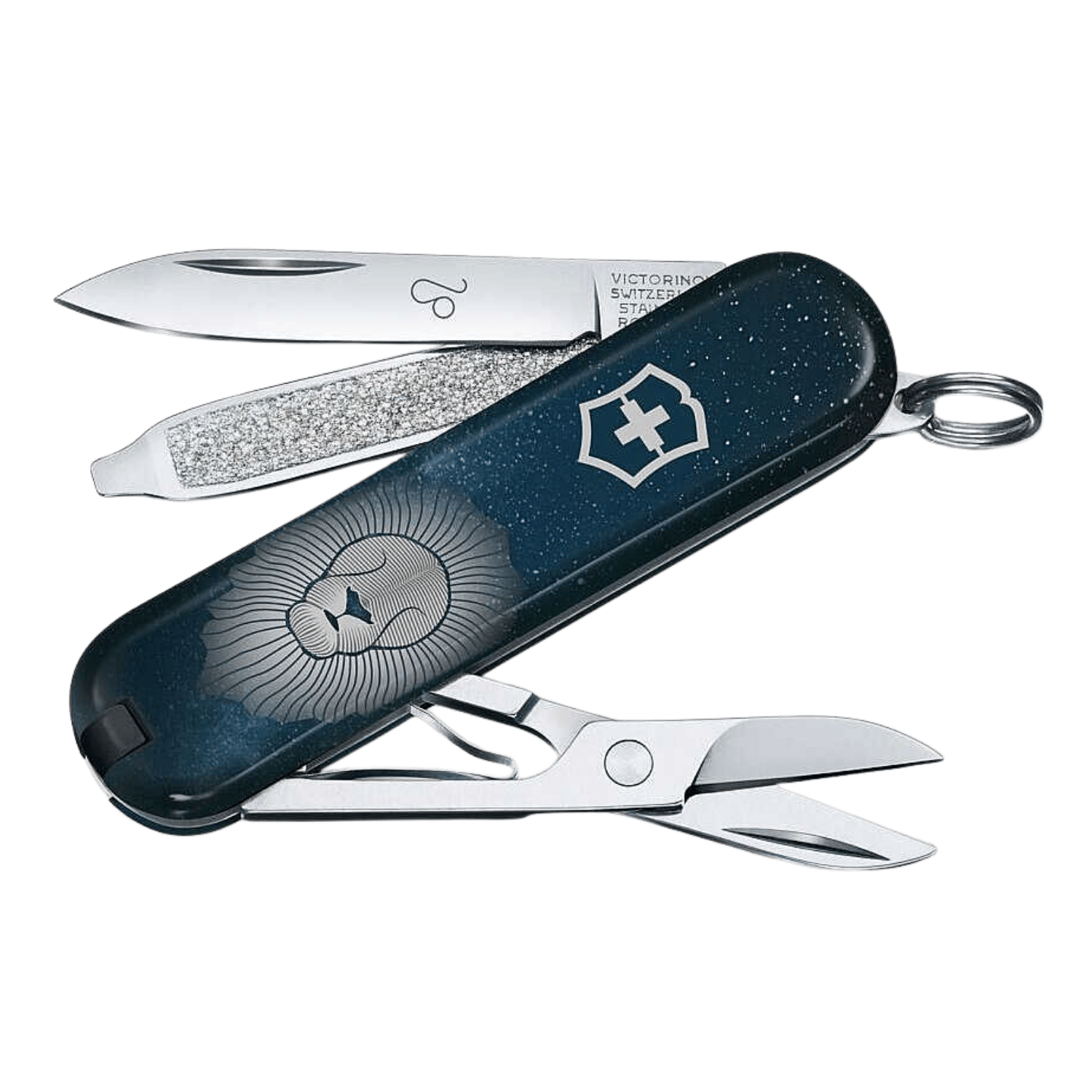 Victorinox 0.6223.2LEO Classic SD Zodiac Signs 58mm Çakı, Aslan Burcu