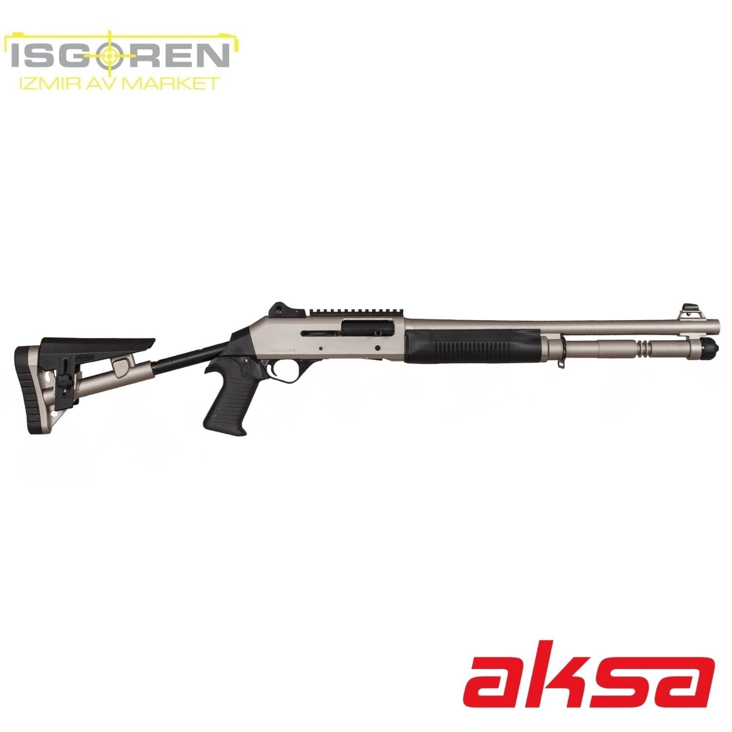 CROSSFİRE S4 12 CAL. YARI OTOMATİK YİVSİZ TÜFEK NİKEL