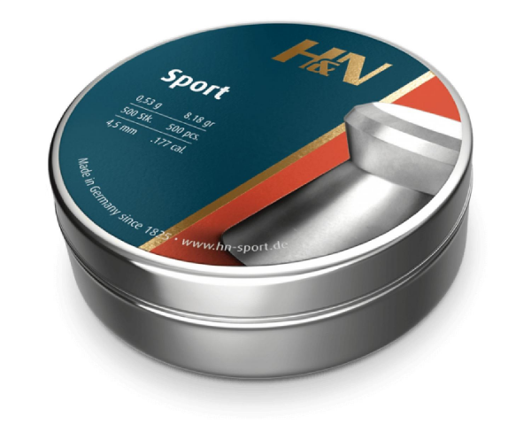 H&N SPORT 4,50MM 8.18GR 500LÜ HAVALI SAÇMA