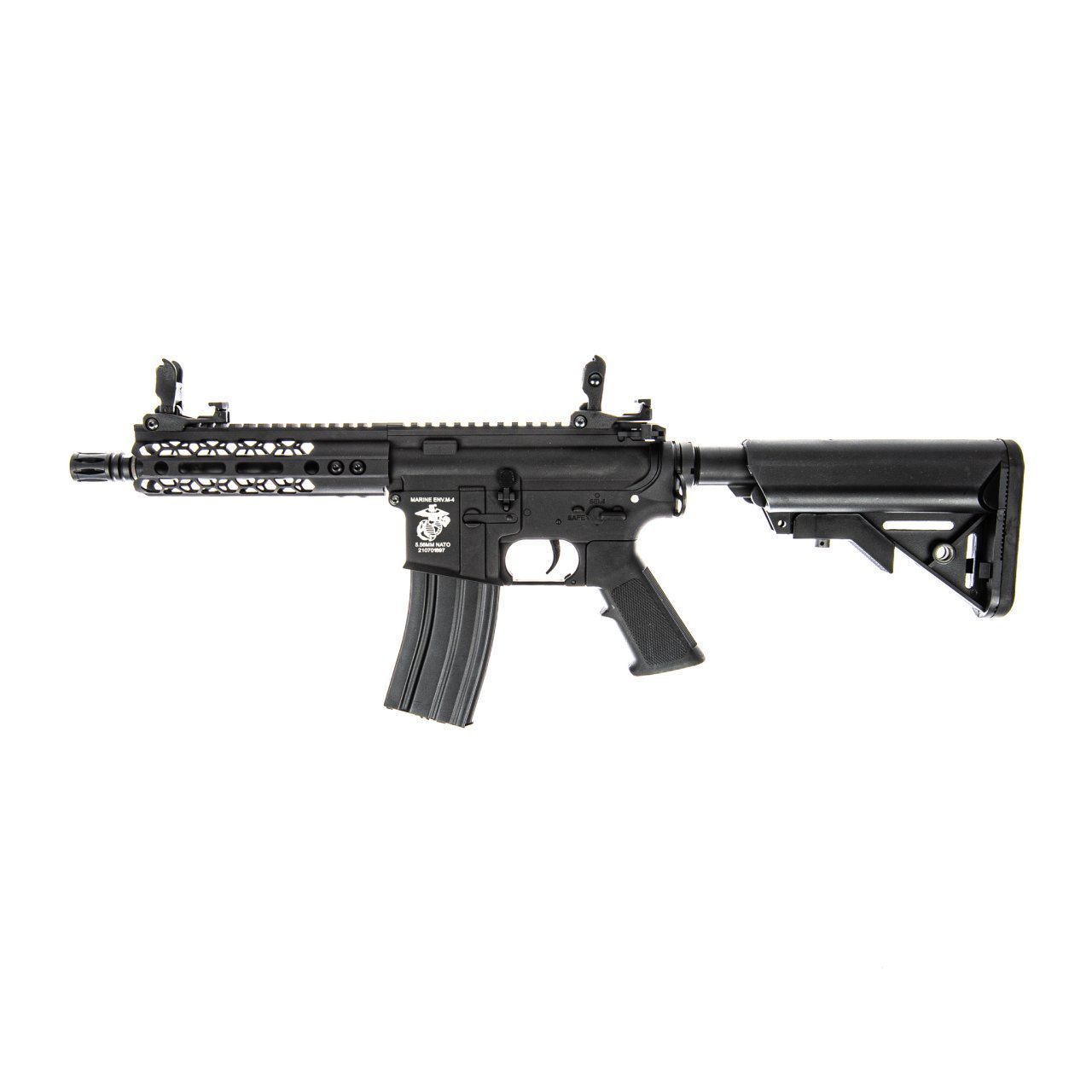 DBOYS M4 7'' HEX FULL METAL AIRSOFT AEG SIYAH 1901M