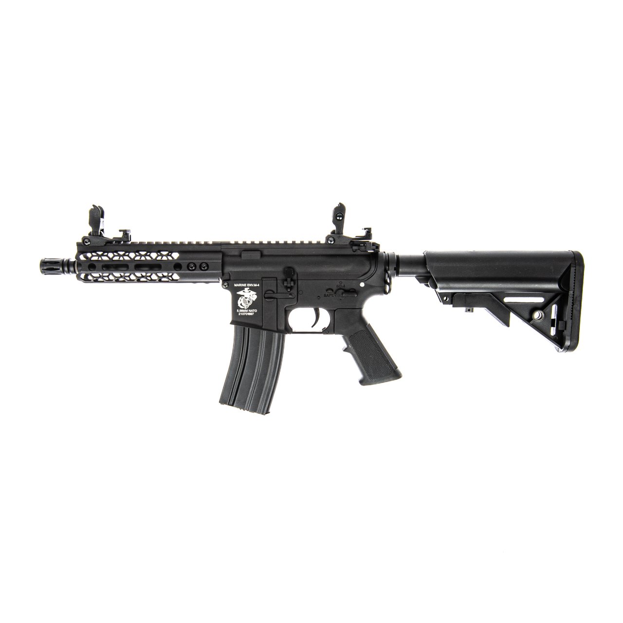 DBOYS M4 7'' HEX FULL METAL AIRSOFT AEG SIYAH 1901M