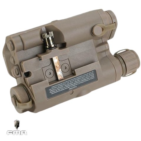 FMA PEQ-15 Dummy Lazer Görünümlü Pil Kutusu  TAN / PEQ-15