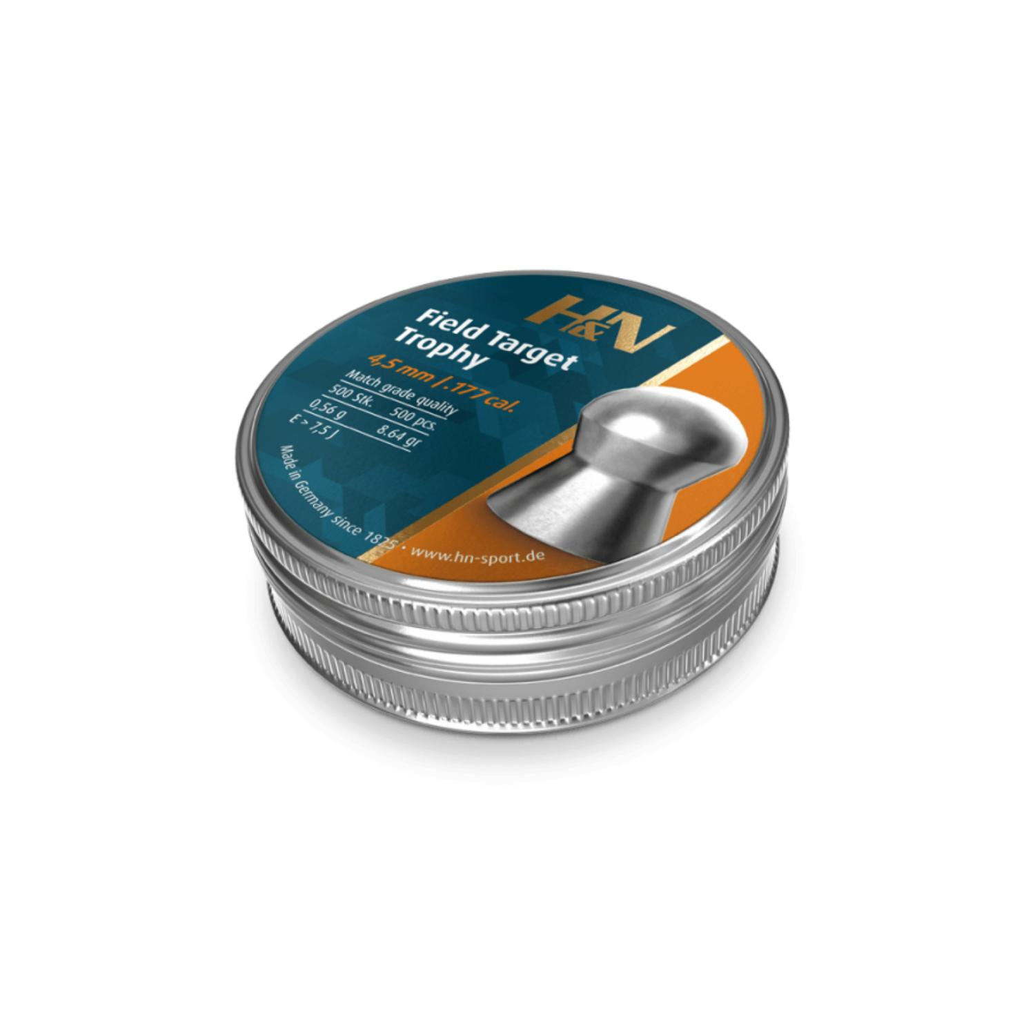 H&N Field Target Trophy 4,50mm 8.64gr 500'lü Havalı Saçma