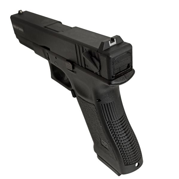 KJW G18 Glock18 Metal Slide SIYAH GBB Airsoft Auto Glock Tabanca KP-18-BK