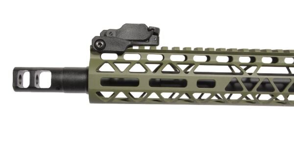 Delta Armory FREYA R15 SKELETON 13'' FULL METAL OLIVE AEG Airsoft Tüfek