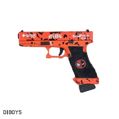 GLOCK18 ''DeadPool'' Modifiyeli GBB Airsoft Tabanca